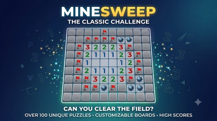 Minesweeper gameplay screenshot